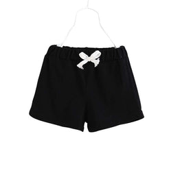 Girl's Summer Shorts with Ribbon  | Kid's Clothing