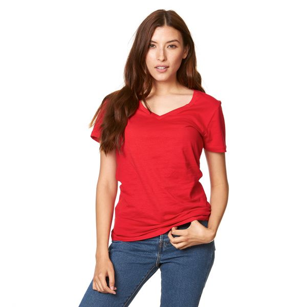 Women's Tru Fit V Neck | 4002