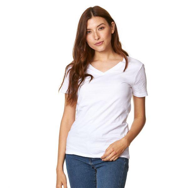 Women's Tru Fit V Neck | 4002