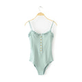 A2Z Spaghetti Strap Button Front Body Suit | BH4001