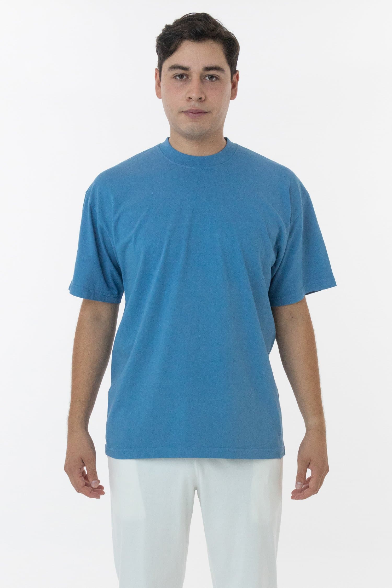 XG Garment Dye Crew Neck Tee「 M 」ブルーグレー Garment Dye Crew Neck Tee / BLUE GRAY – XGALX OFFICIAL SHOP