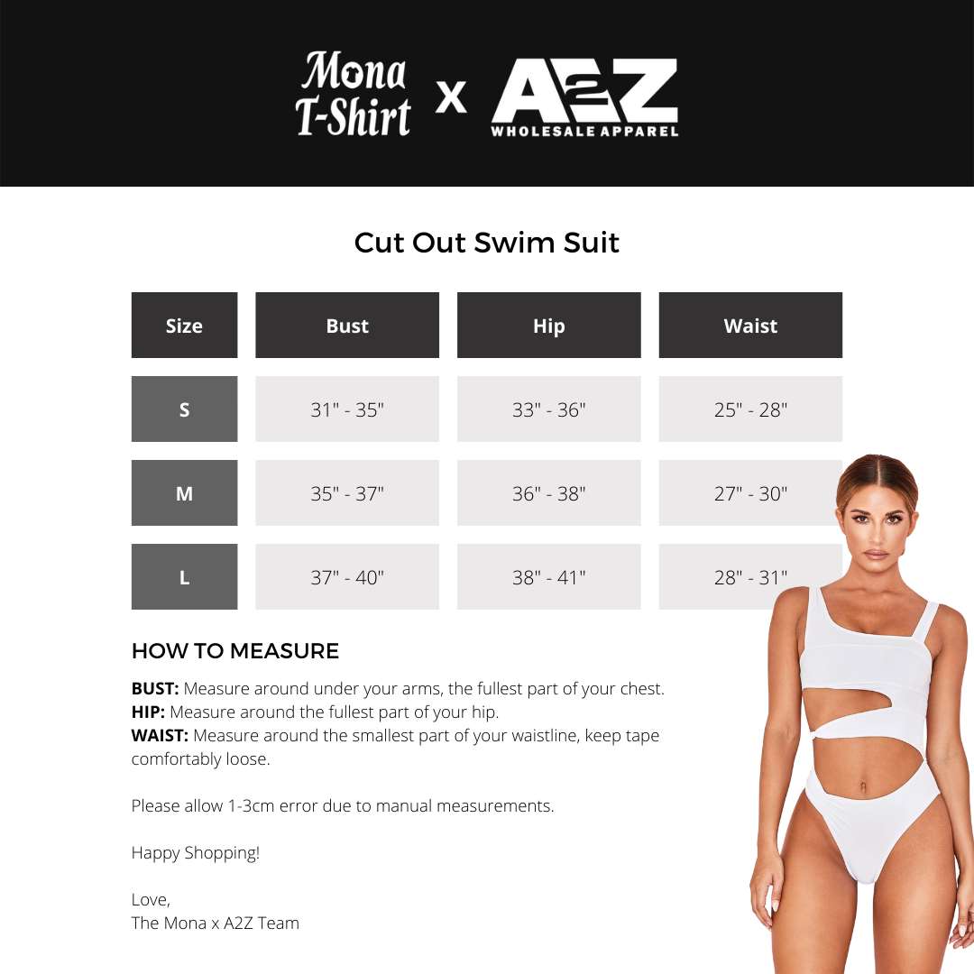 Cut Out Swim Suit | 8971