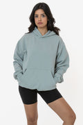 14 Oz. Garment Dye Heavy Fleece Stringless Hoodie | HF09GD