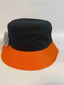 Black/Orange