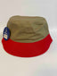 Khaki/Red