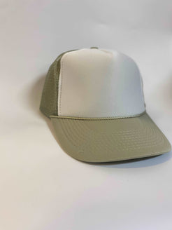 2 Tone Braided Foam Hat