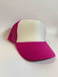 Hot Pink/White