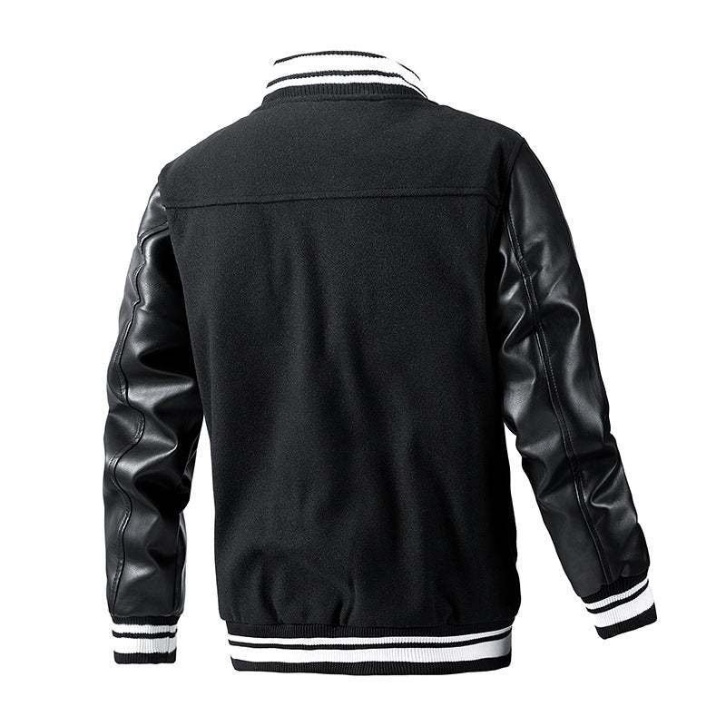 Letterman Jacket with Quilted Lining | JC7716 | A2Z