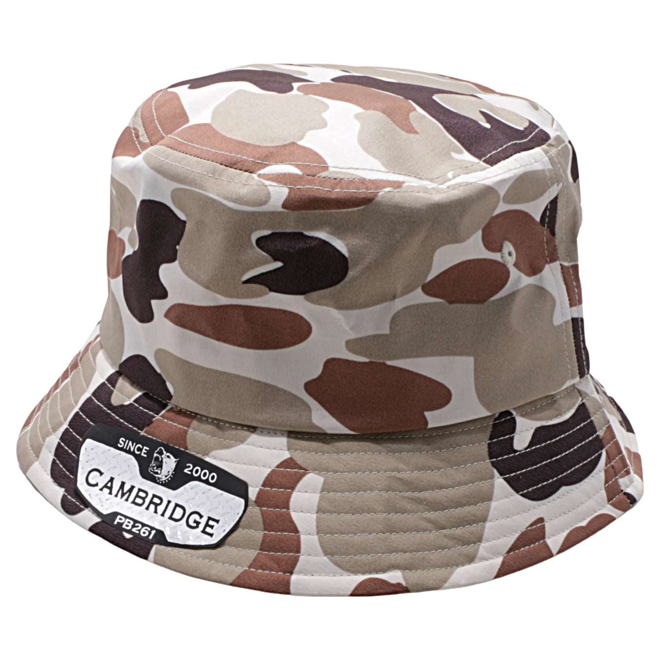 Cambridge Shiny Camo Bucket Hats