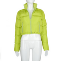 Ladies Crop Puffer Jacket | BH2403
