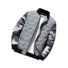 A2Z Men's Camo Sleeve Quilted Bomber Jacket | BH2404