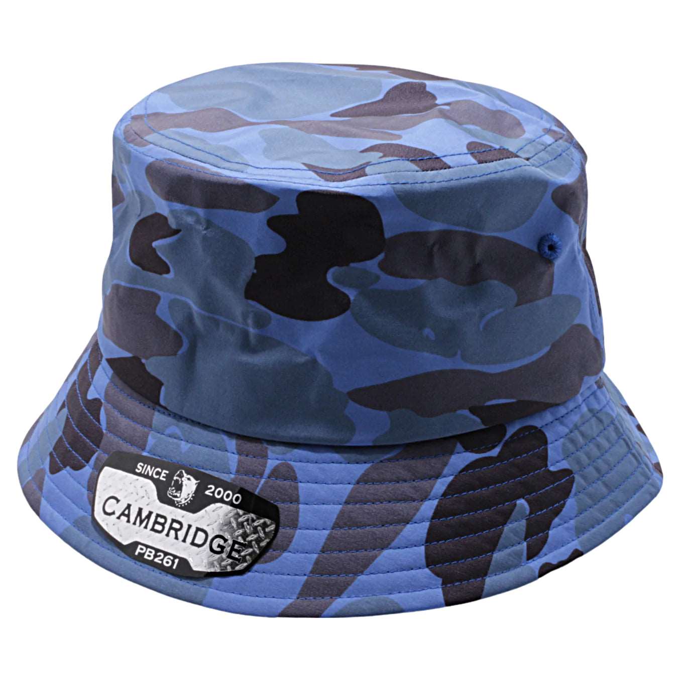 Cambridge Shiny Camo Bucket Hats